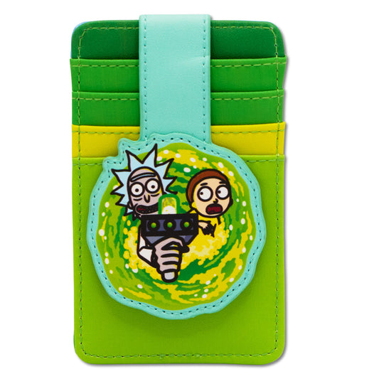 Character Wallet ID Card Holder - Rick and Morty Portal Gun Pose