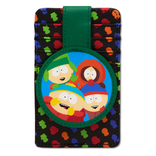 Character Wallet ID Card Holder - South Park Boys Group Pose Multi Color