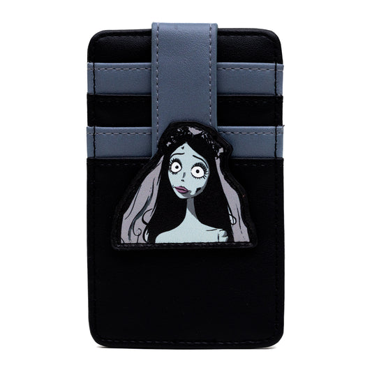 Character Wallet ID Card Holder - Corpse Bride Emily Pose Black/Gray