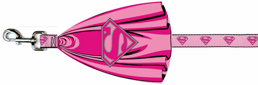 Dog Leash Cape - Superman Shield  Pinks Cape + Superman Shield Pink