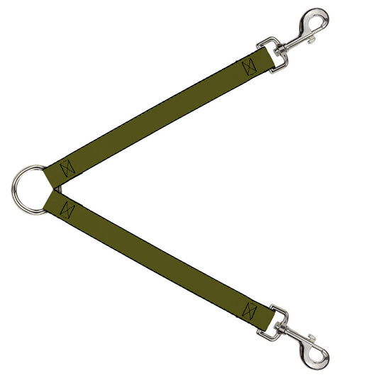 Dog Leash Splitter - Olive