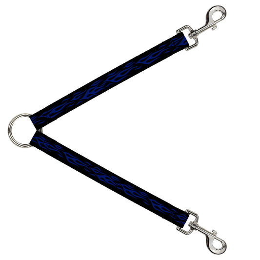 Dog Leash Splitter - Flame Blue