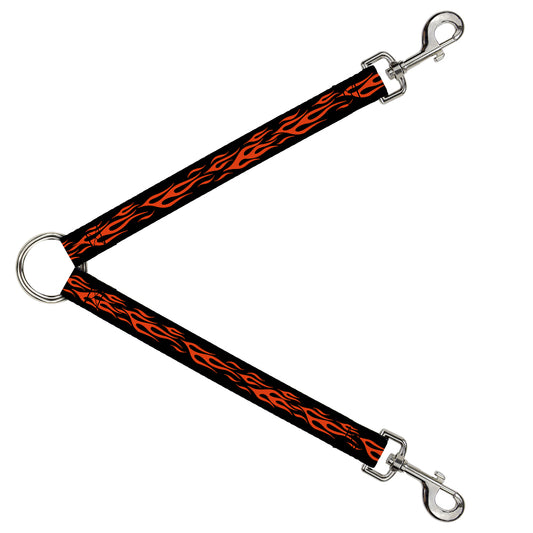 Dog Leash Splitter - Flame Orange