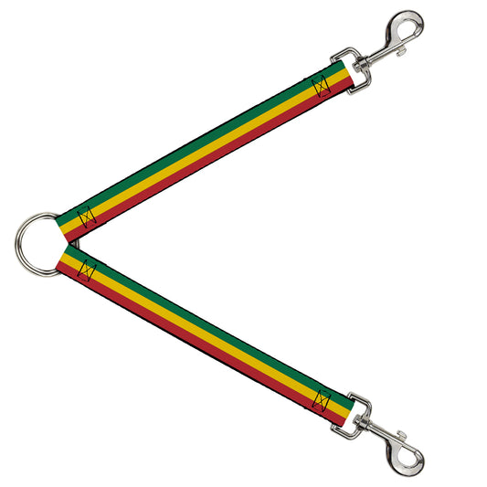 Dog Leash Splitter - Rasta