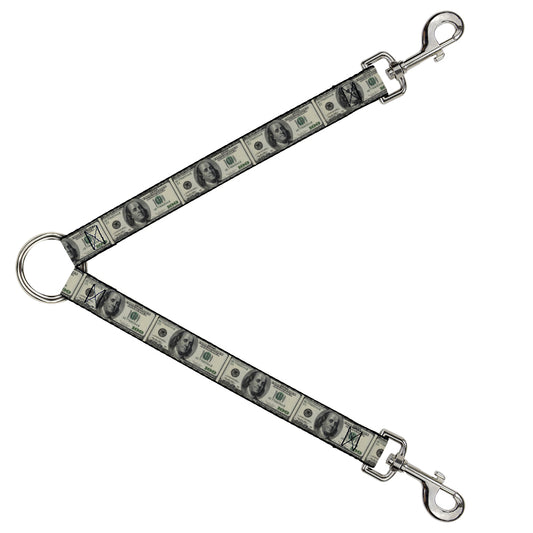 Dog Leash Splitter - 100 Dollar Bills