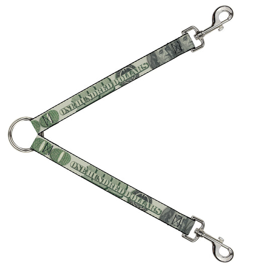 Dog Leash Splitter - 100 Dollar Bill C/U/Triple Benjamin