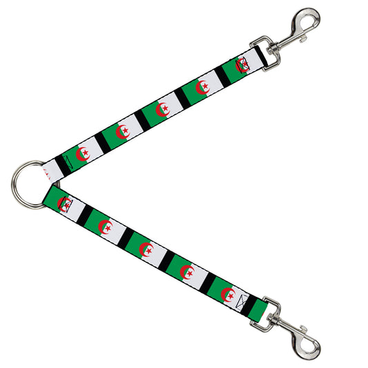 Dog Leash Splitter - Algeria Flags