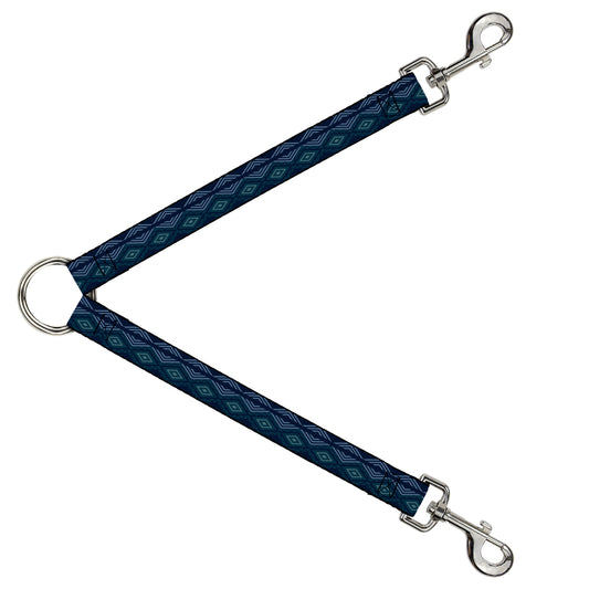 Dog Leash Splitter - Aztec3 Blues