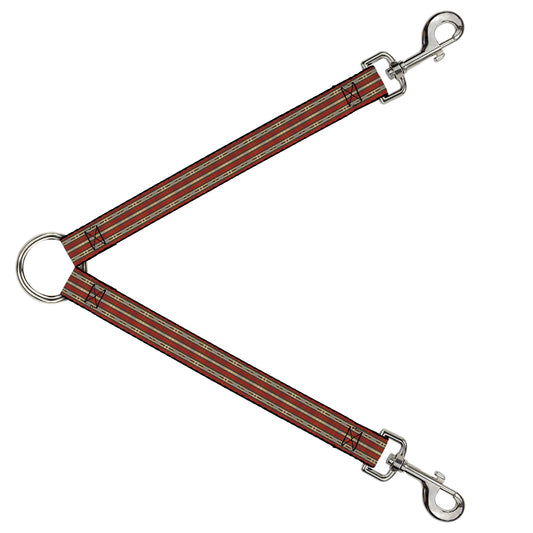 Dog Leash Splitter - Americana Plaid2