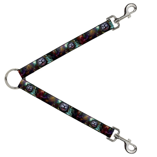 Dog Leash Splitter - Astronaut Cat in Space