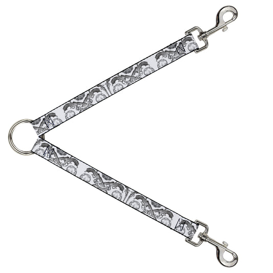Dog Leash Splitter - BD Est. 93 White