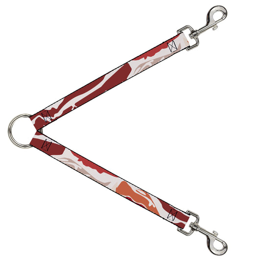 Dog Leash Splitter - Bacon CLOSE-UP