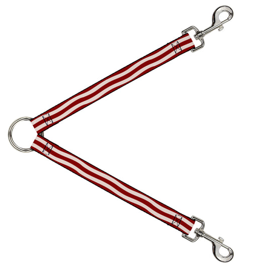 Dog Leash Splitter - Bacon Stripe