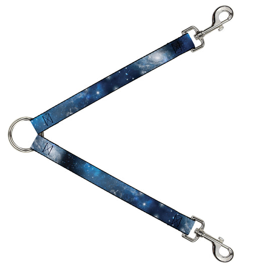 Dog Leash Splitter - Galaxy Blues/Blues