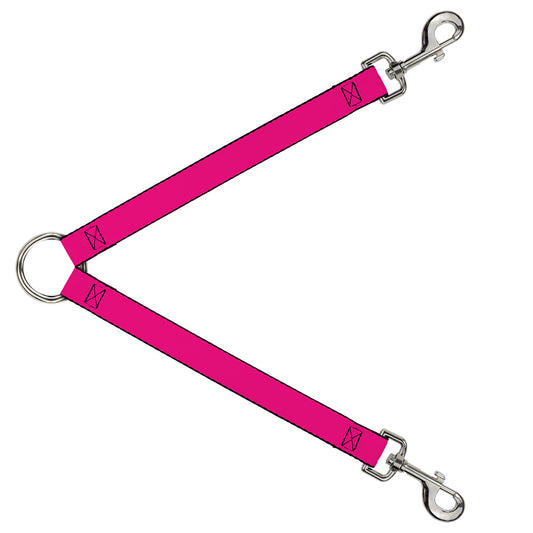 Dog Leash Splitter - Hot Pink PMS 219