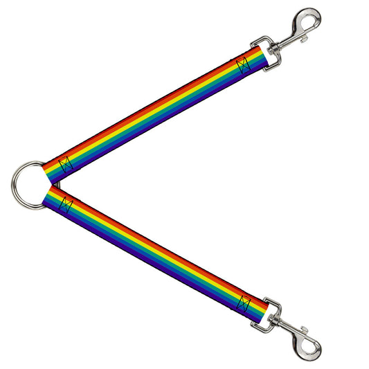 Dog Leash Splitter - Rainbow Print
