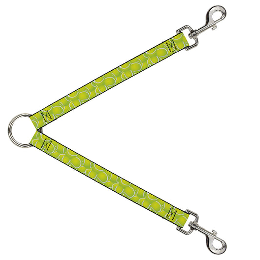 Dog Leash Splitter - Tennis Balls Stacked