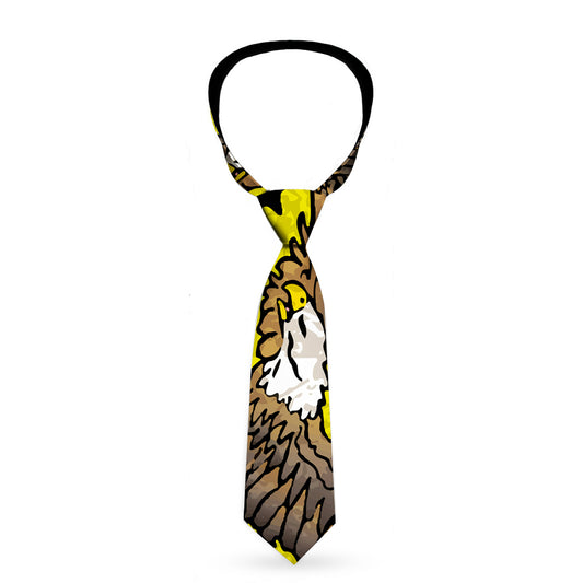 Necktie Standard - Truth and Justice C U Yellow