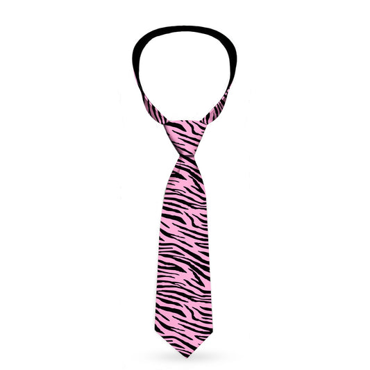 Necktie Standard - Zebra 2 Baby Pink