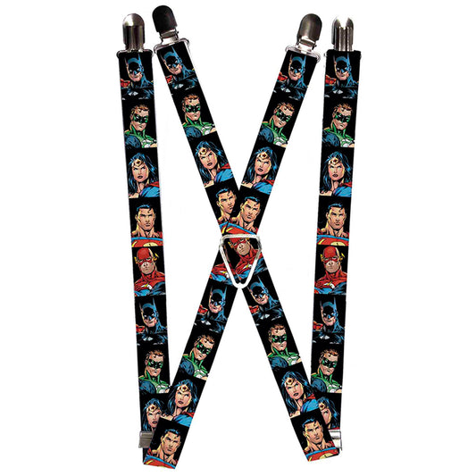 Suspenders - 1.0" - Justice League Elite Forces Superheroes