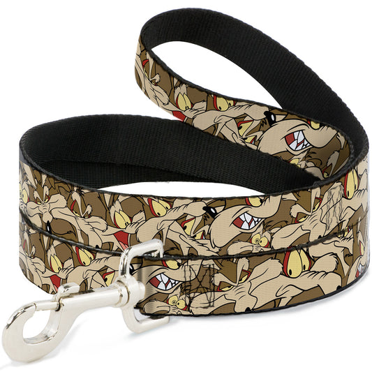 Dog Leash - Wile E. Coyote Expressions Stacked