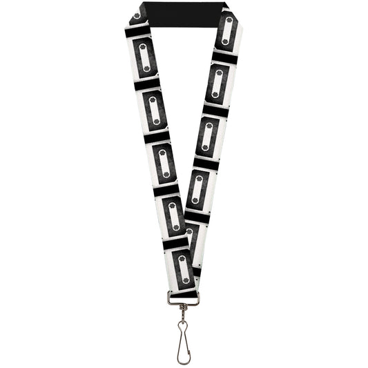 Lanyard - 1.0" - DC Cassette Tape