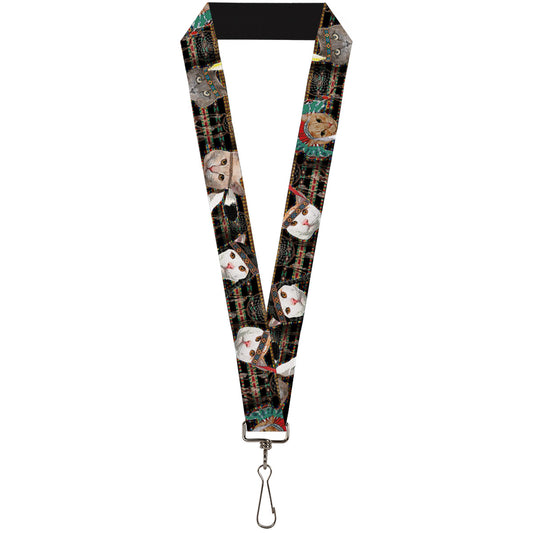 Lanyard - 1.0" - Dream Catcher Cats