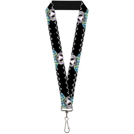 Lanyard - 1.0" - Panda Bling