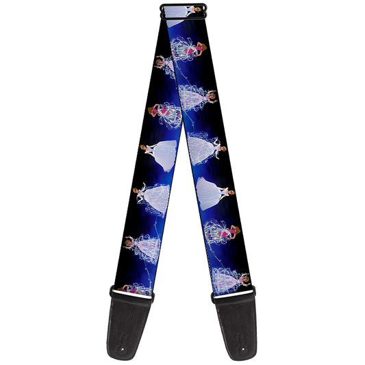 Guitar Strap - Cinderella Transformation Blue Fade