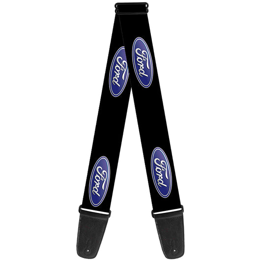 Guitar Strap - Ford Oval Logo REPEAT