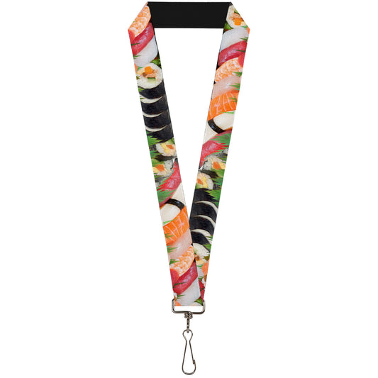 Lanyard - 1.0" - Sushi Vivid