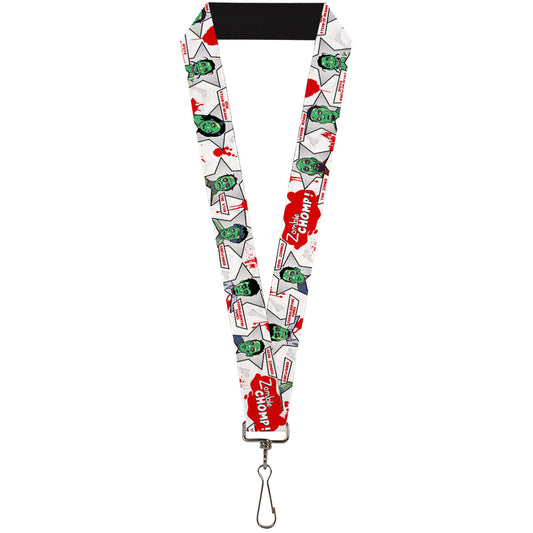 Lanyard - 1.0" - Zombie CHOMP!