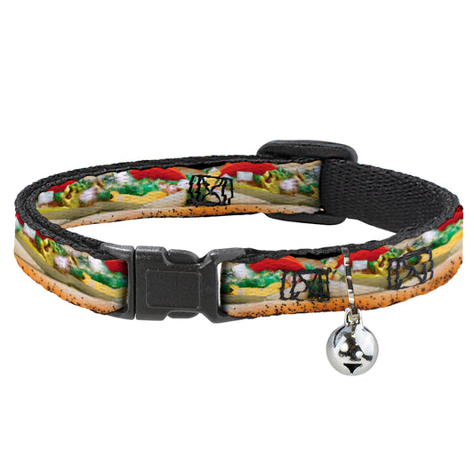 Cat Collar Breakaway - Chicago Style Hot Dog Vivid