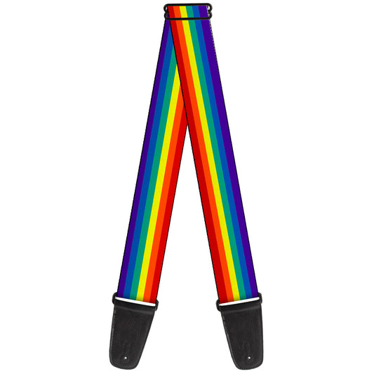 Guitar Strap - Rainbow Print