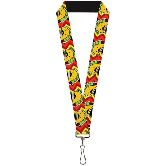 Lanyard - 1.0" - Taco Man