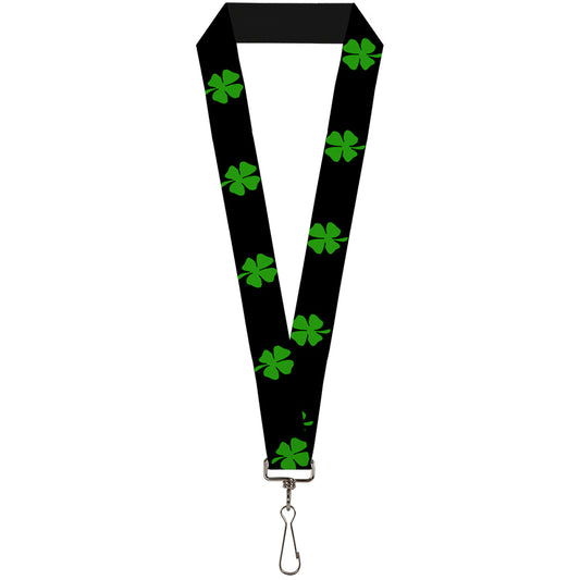 Lanyard - 1.0" - St. Pat's Black Green