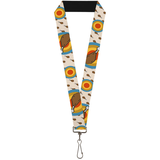 Lanyard - 1.0" - Drumstick Target