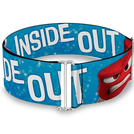 Cinch Waist Belt - INSIDE OUT 6-Character Pose Sparkle Blue White