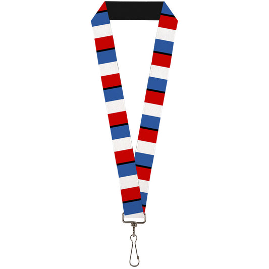 Lanyard - 1.0" - France Flags