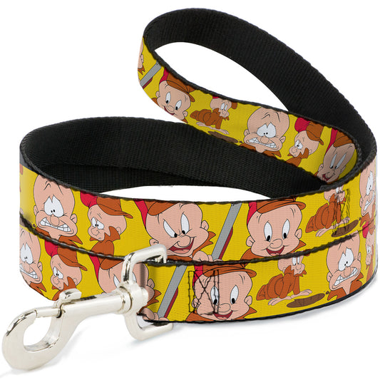 Dog Leash - Elmer Fudd Expressions Yellow