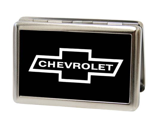 Business Card Holder - LARGE - 1965 CHEVROLET Bowtie FCG Black White