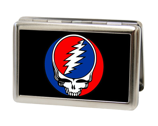 Business Card Holder - LARGE - Steal Your Face FCG Black Full Color
