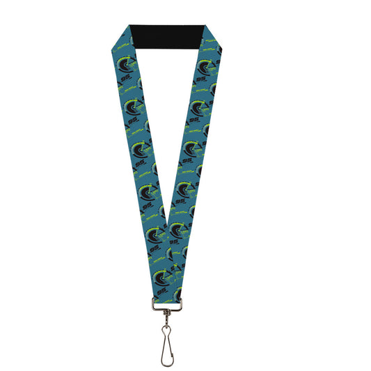 Lanyard - 1.0" - Cars 3 LMQ 95 Tachometer Blue Black Green