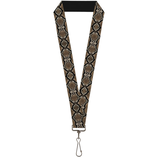 Lanyard - 1.0" - Snake Skin 1