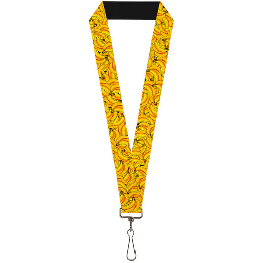 Lanyard - 1.0" - Banana Bunches Stacked