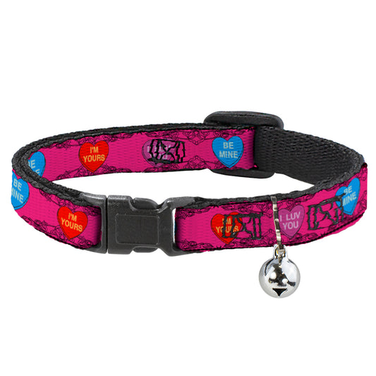 Cat Collar Breakaway - Candy Hearts
