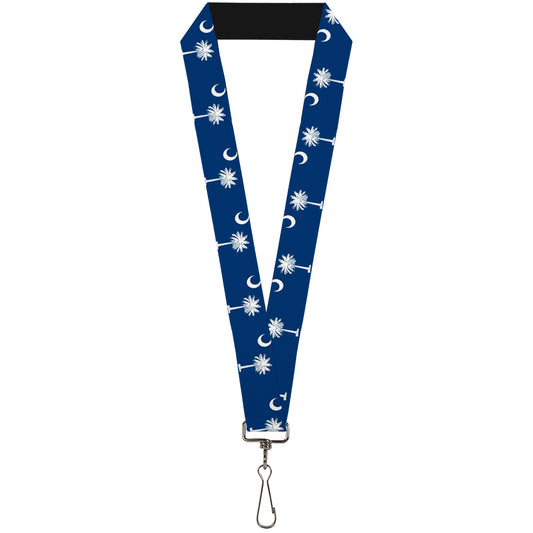 Lanyard - 1.0" - South Carolina Flags