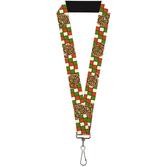 Lanyard - 1.0" - Pizza Pies