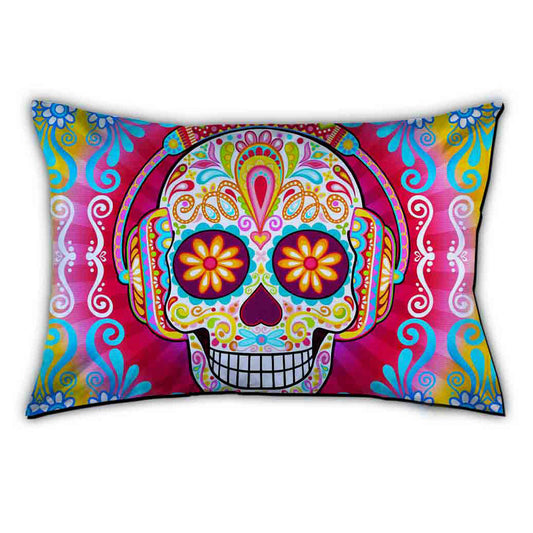Pillowcase - STANDARD - Tranquility Beats Calavera Rays Multi Color