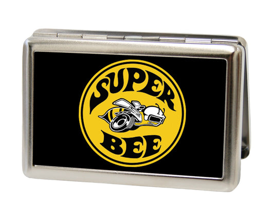 Business Card Holder - LARGE - SUPER BEE Logo FCG Black Yellow White